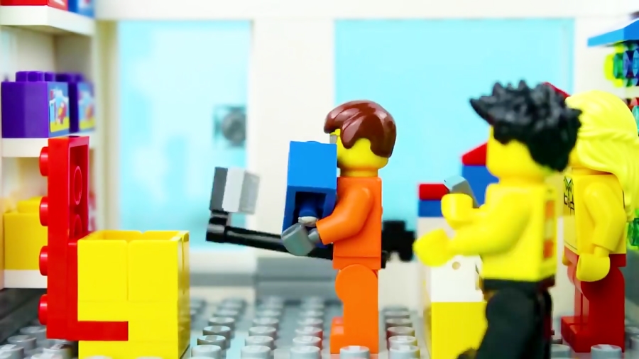 کارتون لگو آجری ها Lego Bricks - قسمت 9 - شهر ماشین ها دو